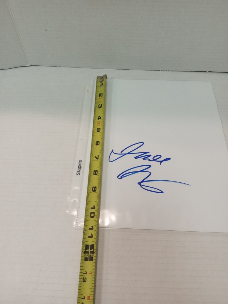 Judd Apatow Autograph Signed Blue Ink