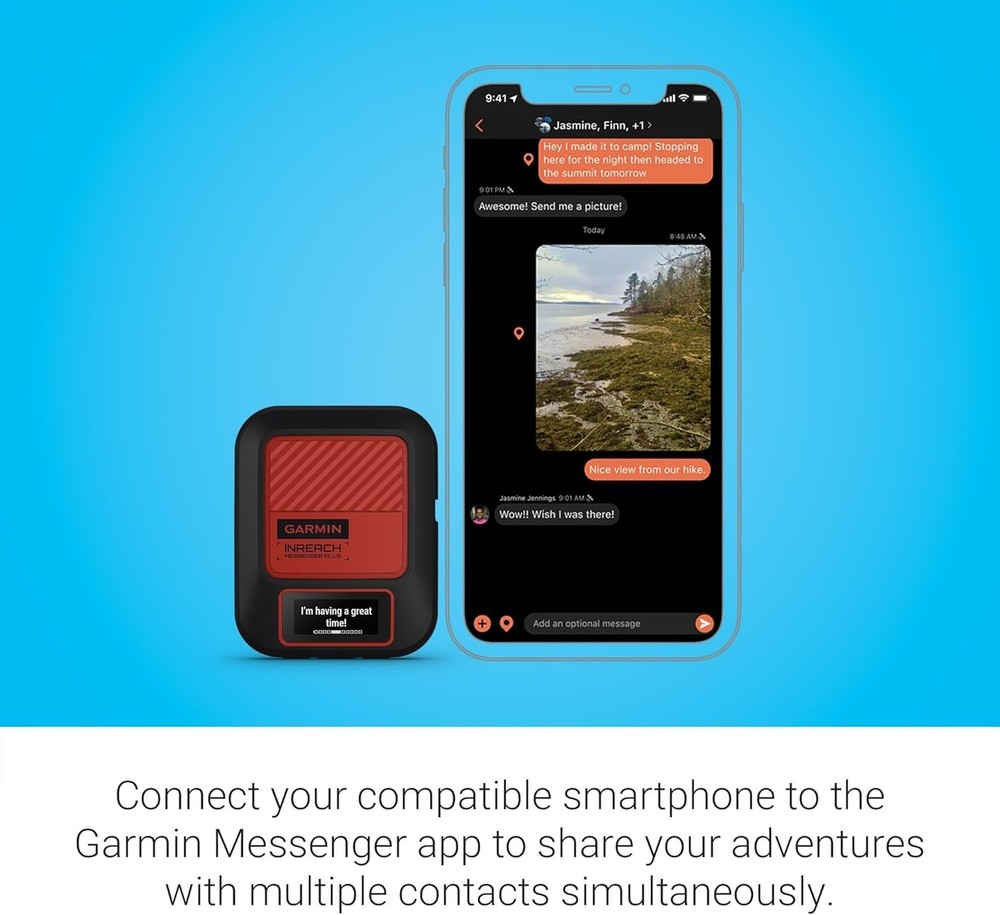 Garmin inReach Messenger Plus Handheld Satellite Communicator