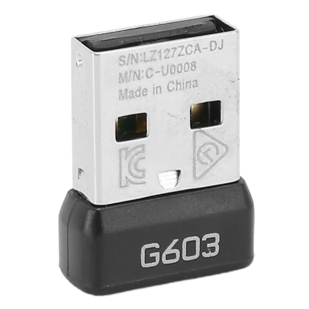 G603 USB Mouse Receiver, 2.4G USB Dongle Mouse Receiver Adapter Replacement