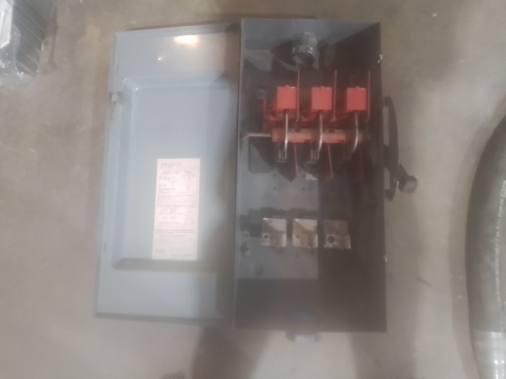 Square D H-364 Series E1 Safety Switch (F13E)