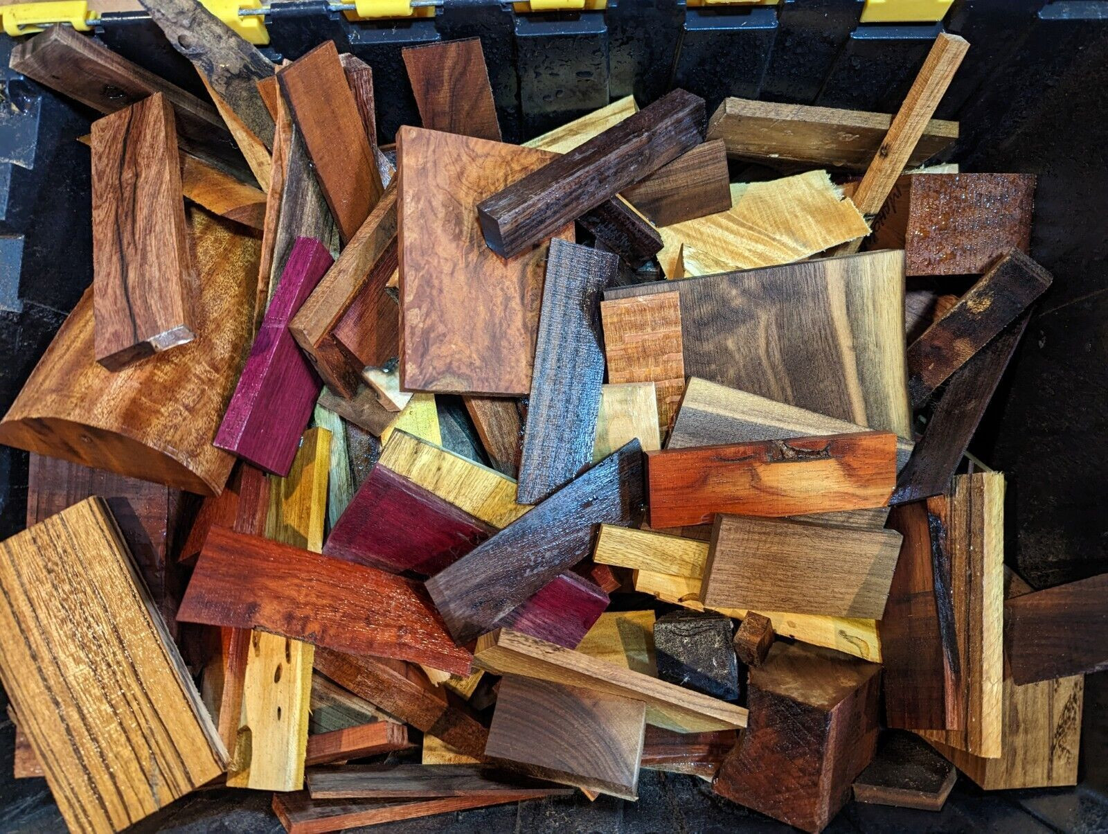 Craft Wood Scrap Box - Jewelry Wood Scraps