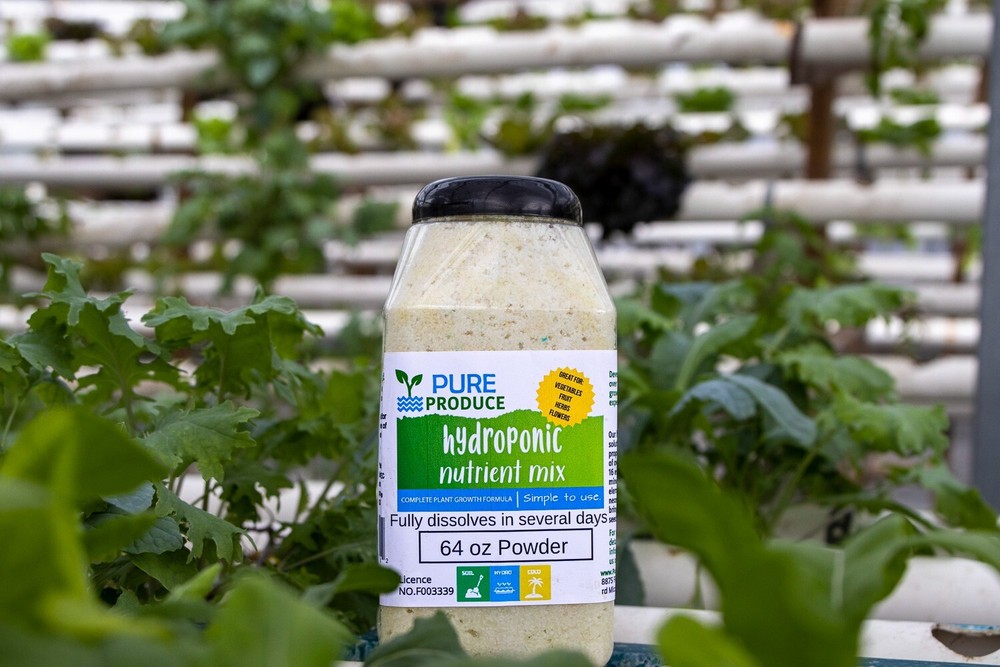 Pure Produce Hydroponic Nutrient solution 64 oz