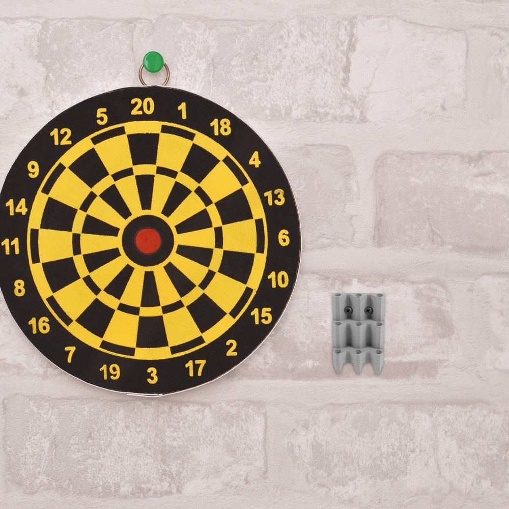 Dart Storage Rack Wall Mount Plastic Organizer Display Holder for