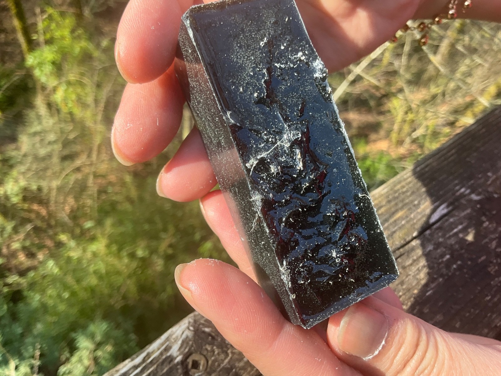 Pinyon Pine Pitch Glue Resin Rosin Native American Craft + Beeswax Hemp Charcoal