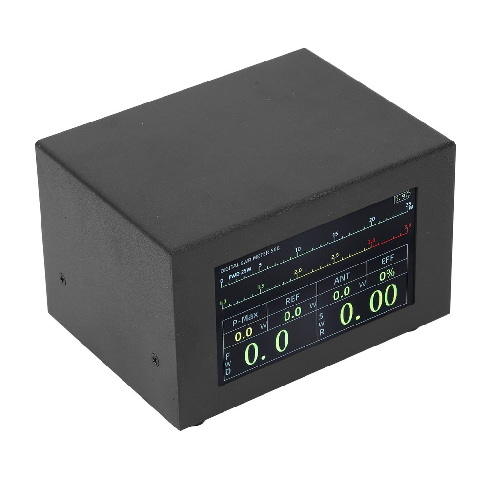 200W Digital Power SWR Meter With UHF Interface IPS Touch Screen Standing Wave ⊹