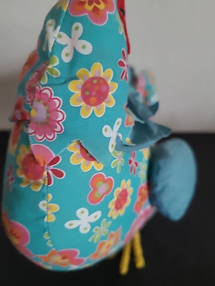 Vintage Style Hand Made Stuffed Chicken
