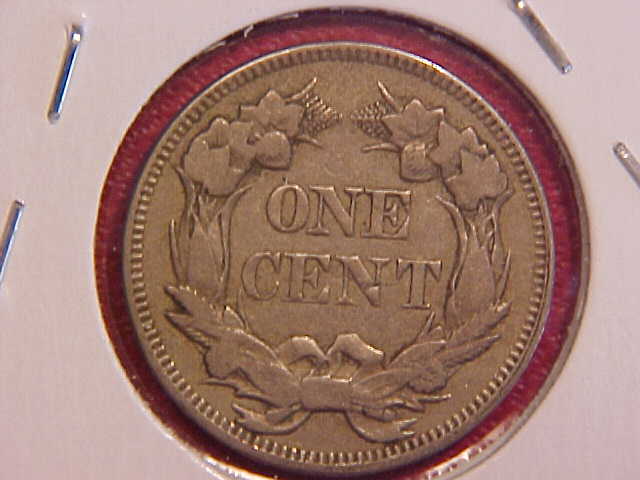 1857 P FLYING EAGLE CENT - XF - SEE PICS! - (N4565)