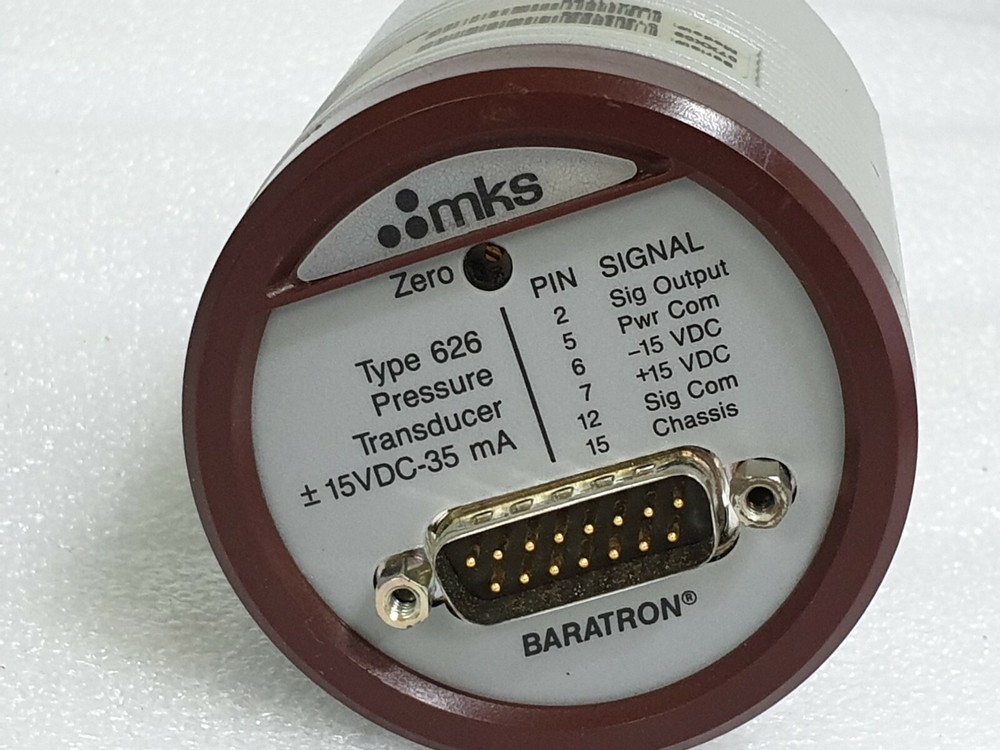 MKS BARATRON 626A11TBE RANGE 10 TORR