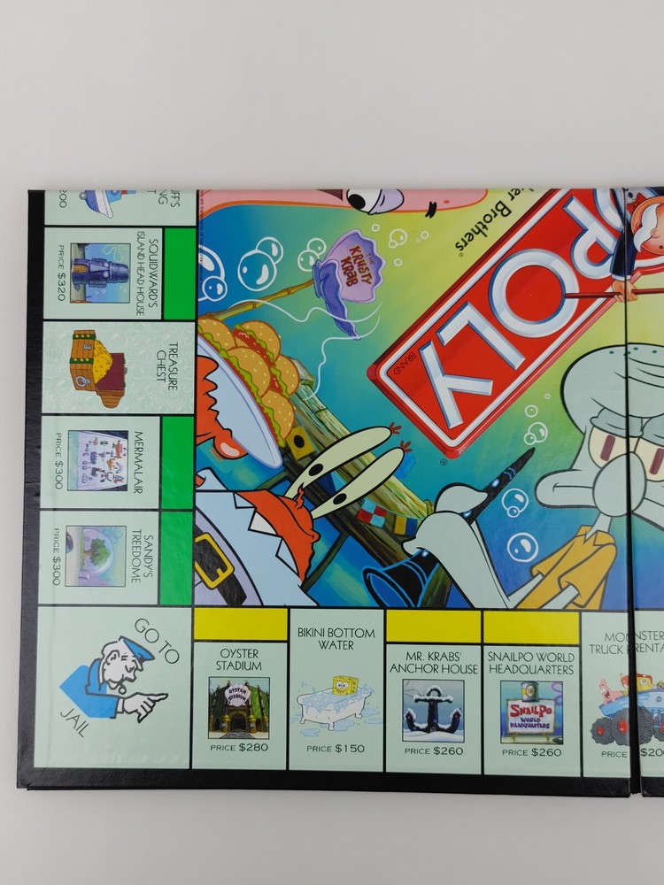 SpongeBob Monopoly Replacement Part Board Game
