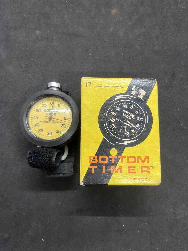 Vintage Princeton Tectonics Bottom Timer Stop Watch