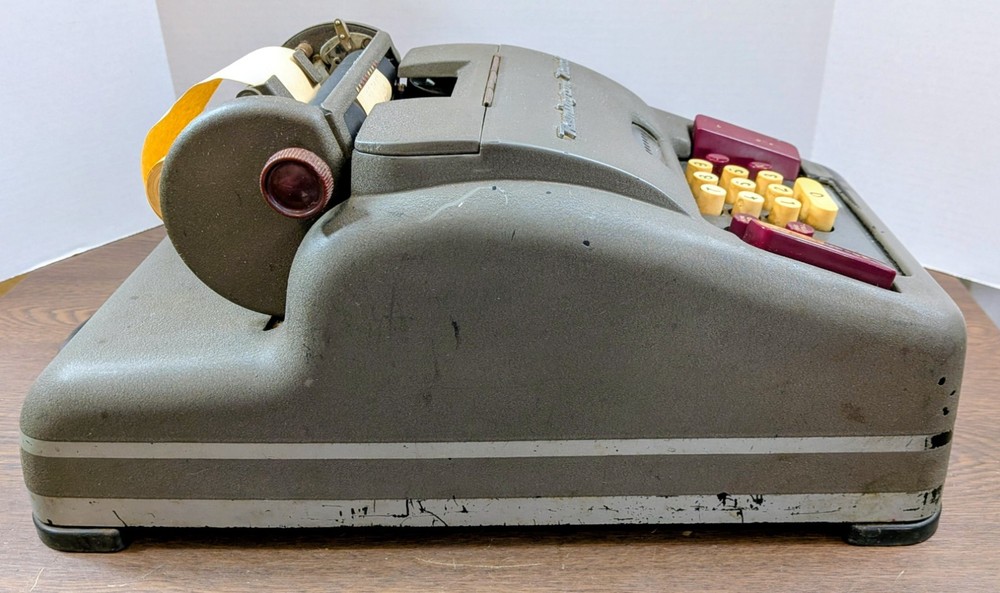 Vintage Remington Rand Adding Machine - 10 Key - WORKING
