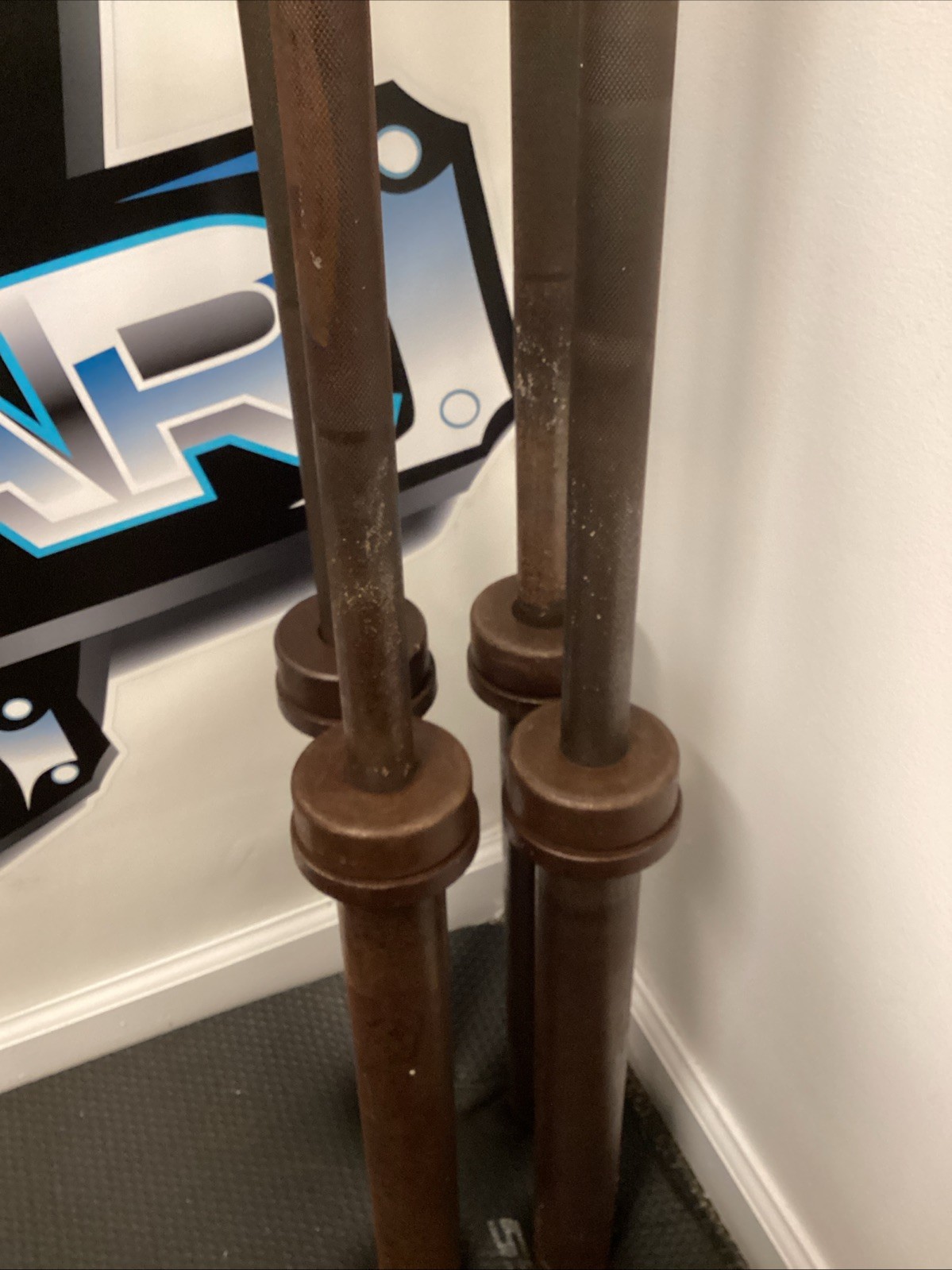 York Split Sleeve Olympic Bar. (Rare,Vintage) 4 In Stock.