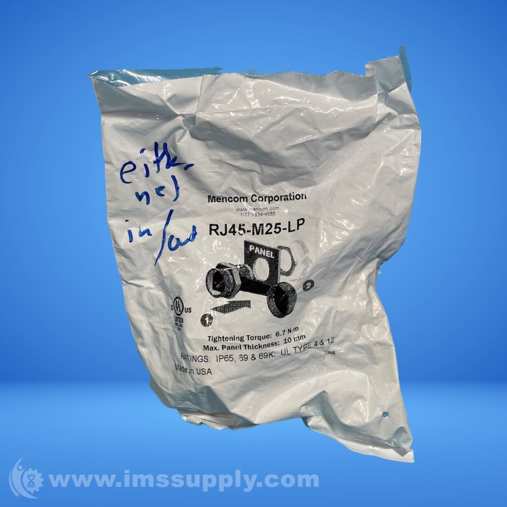 Mencom RJ45-M25-LP FNOB