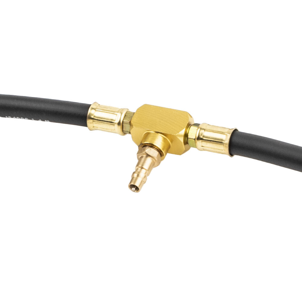 Fuel Injection Pressure Tester Gauge Test Adapter Kit 0-140 PSI