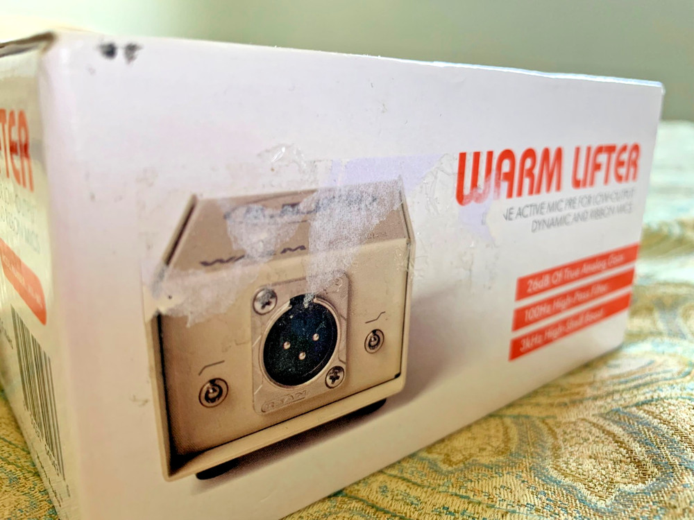 Warm Audio Warm Lifter Inline Active Microphone Preamp