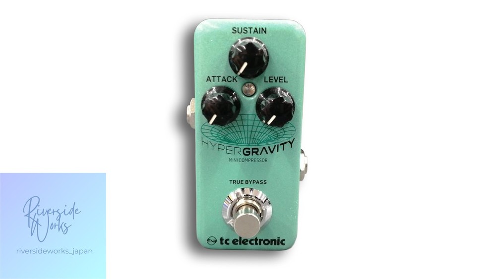 TC ELECTRONIC HYPER GRAVITY Compressor Guitar Pedal