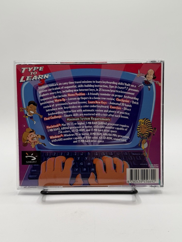 Type To Learn 3 (CD-ROM, 2002) Sunburst