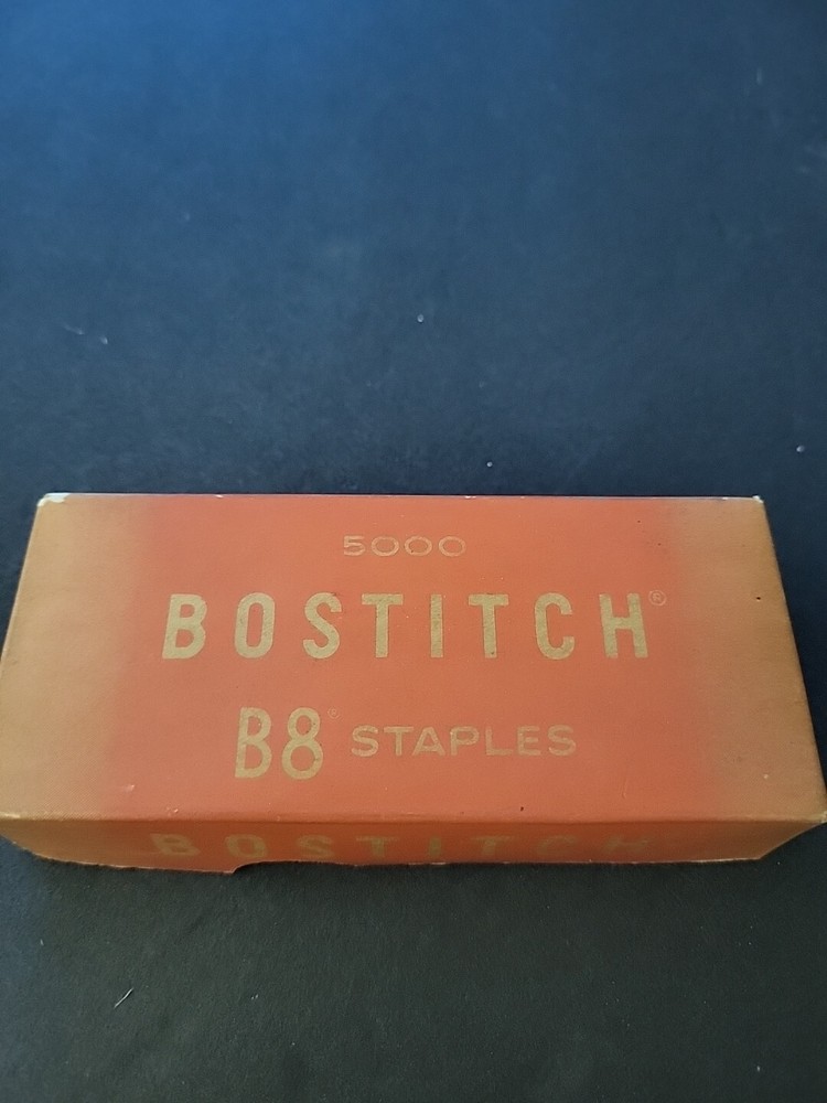 Bostitch B8 Staples Partial Box