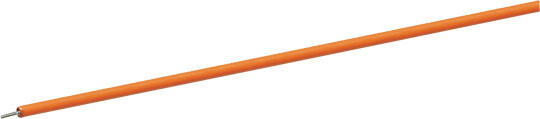ROCO 10633 Single Pole Cable ml. 10 orange - cable section 0.7 mm²