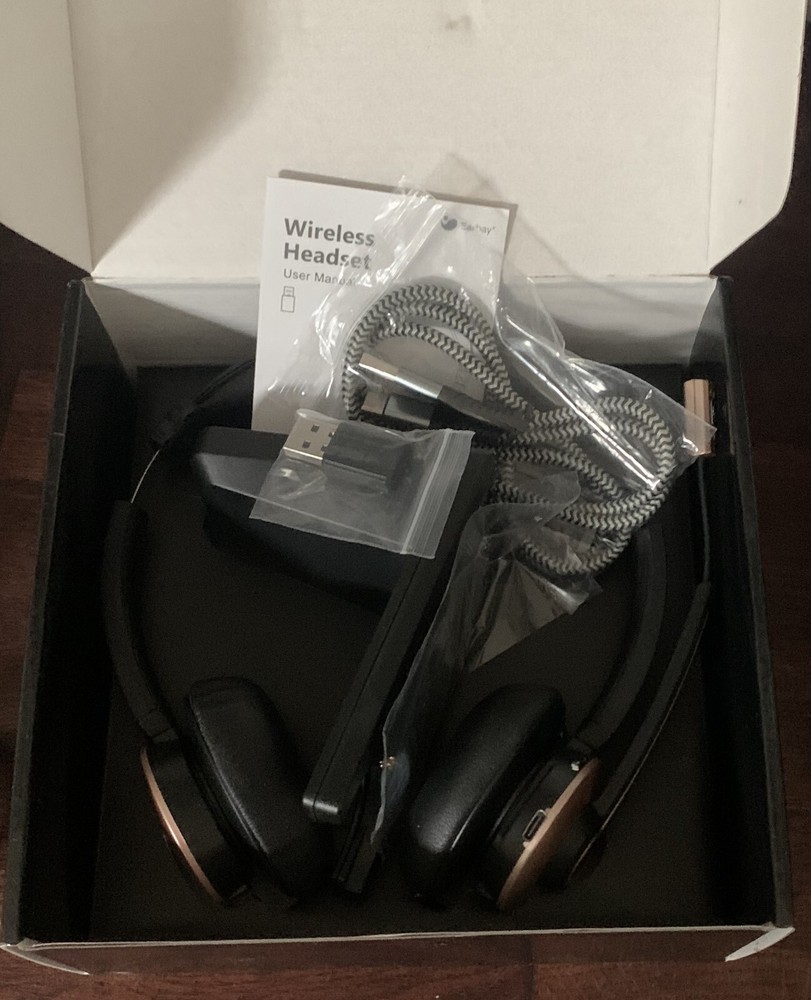 NOB Earbay Wireless Headset With Microphone Black BT786C-D