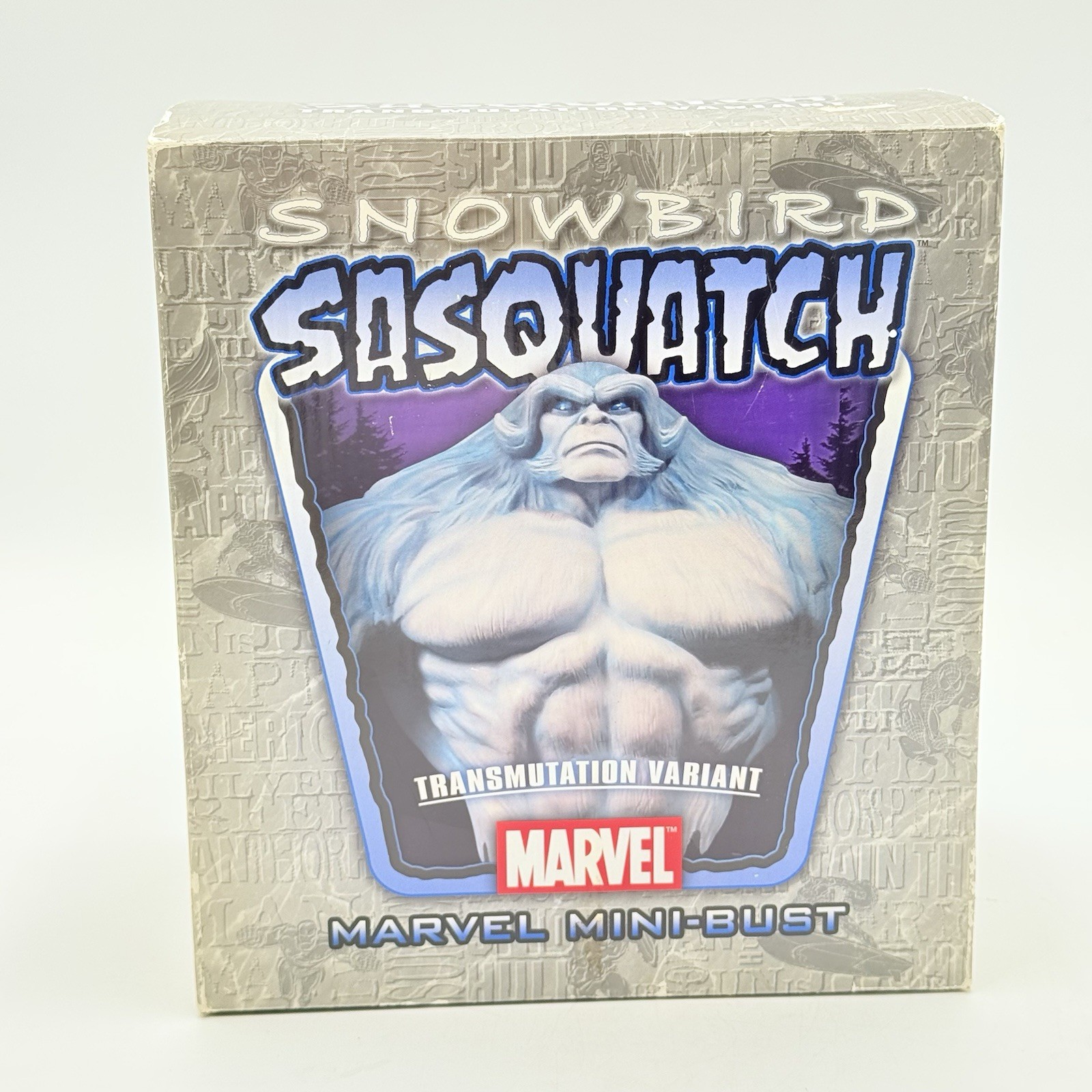 Bowen Designs Marvel SNOWBIRD SASQUATCH Mini Bust Figurine 8” Tall IN BOX