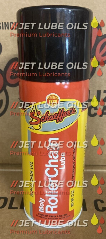 6 Schaeffer's 227 Moly Roller Chain Lube 6 Cans