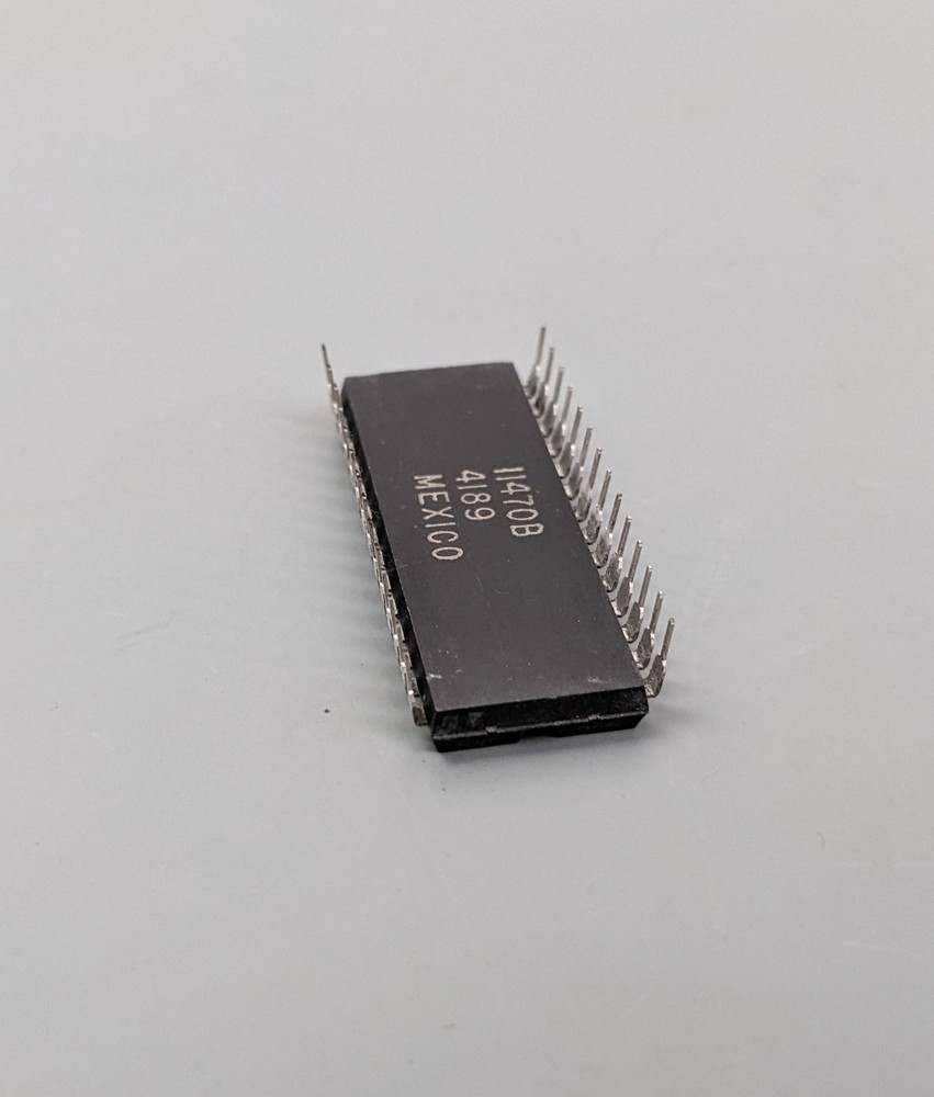 (2) Rockwell R65C51PI UART ICs (6551) Communication Interface for 6502