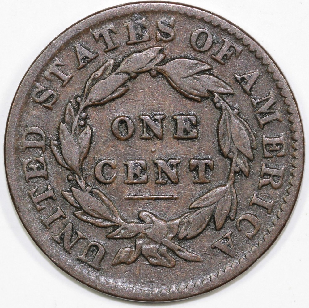 1832 1 Coronet or Matron Head Large Cent