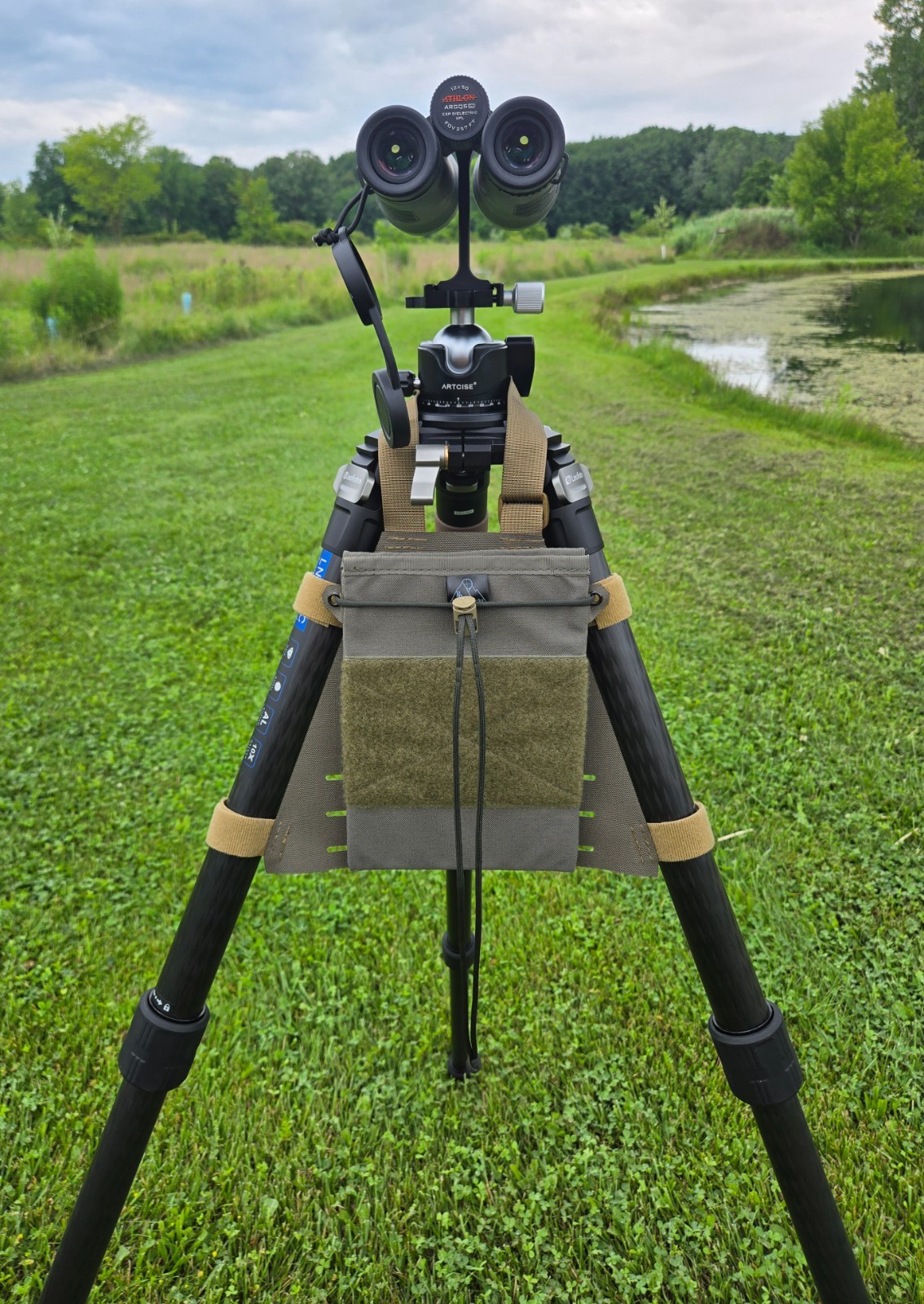 Dock Lite Compact Modular Tripod Panel Molle PALS Shooting Hunting NRL PRS