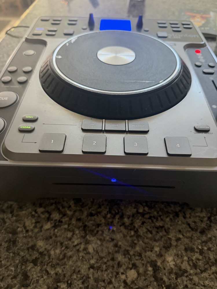 Stanton C.324 Tabletop DJ Turntable Mixer CD Player Needs Repair "No Disc" ERROR
