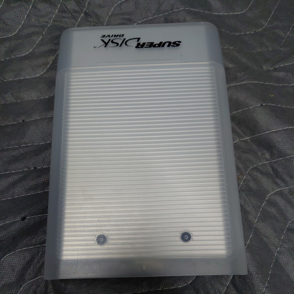 Imation Super Disk USB Drive for Macintosh Model SD-USB-M2 Floppy Disc No Cord