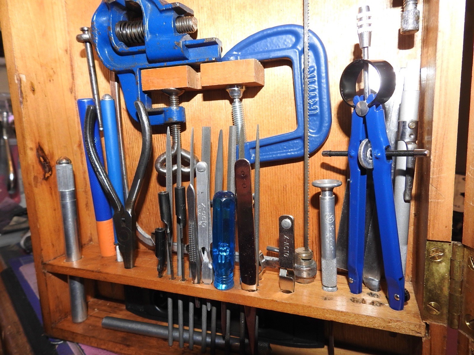 🇺🇸 RARE VINTAGE X-ACTO #88 HOBBY TOOL CABINET FROM 60's -UNIQUE GIFT!🇺🇸