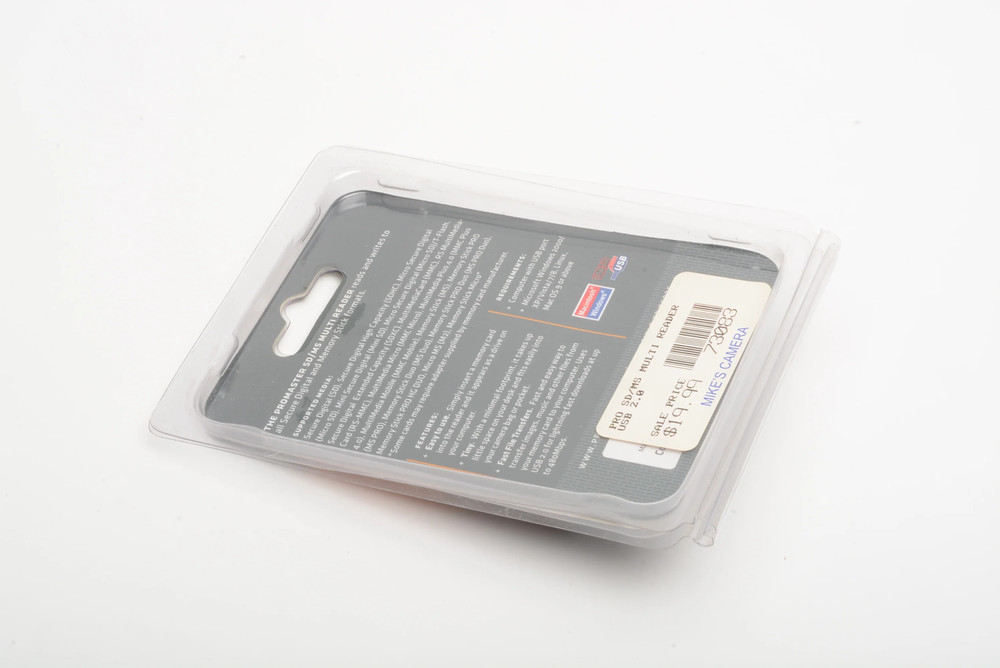 Promaster SD/MS Multi Card Reader - USB 2.0 in blister pack