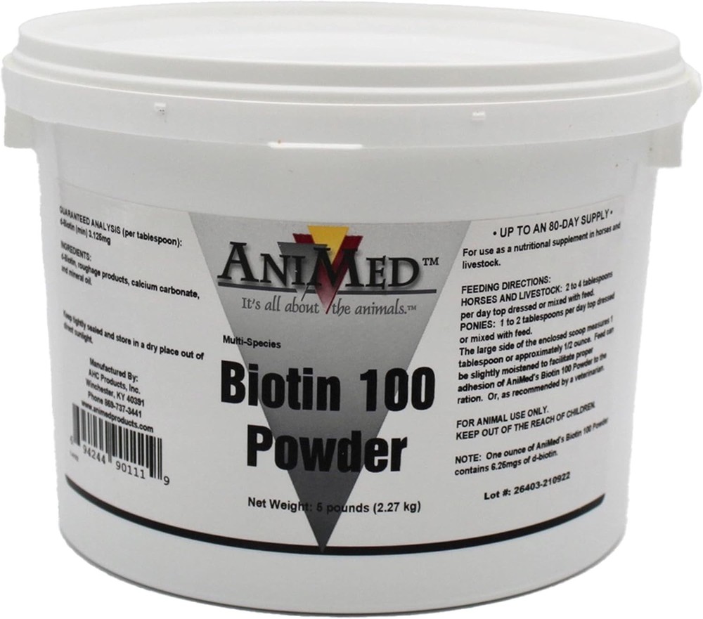 Animed Biotin 100 - 5 lbs Nutritional Supplement