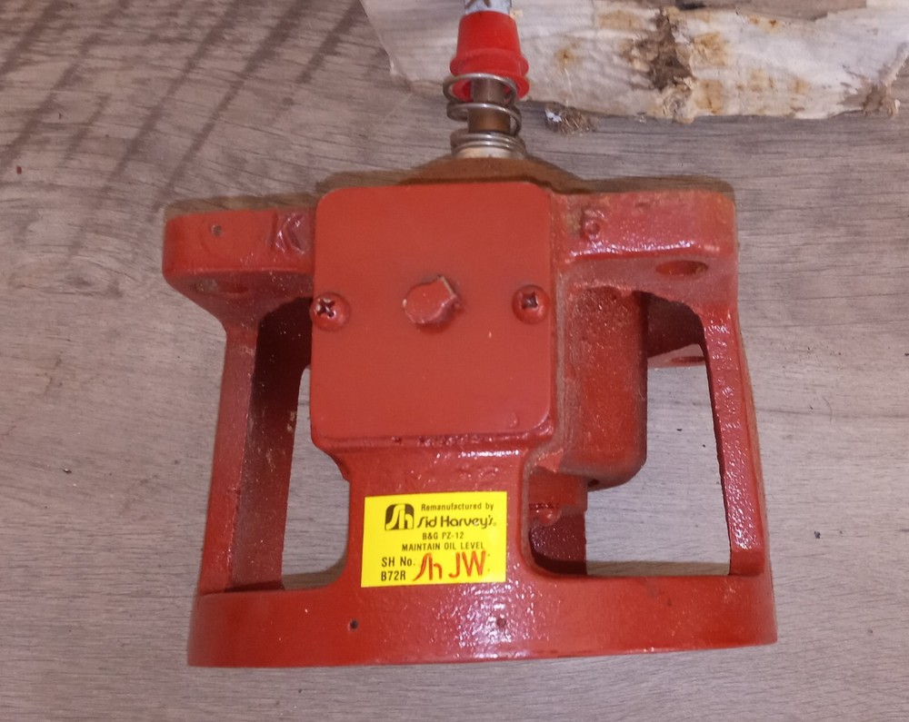 SID HARVEY'S B 72R B&G BEARING ASSEMBLY BZ 12