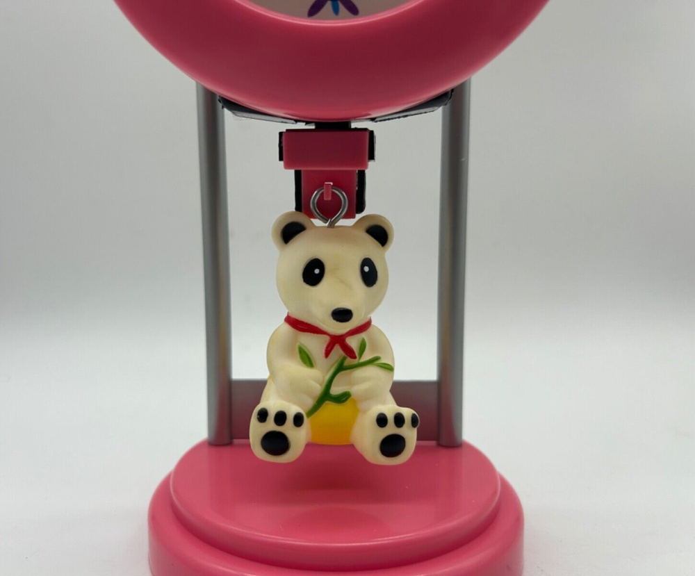 New Cute & Gorgeous Pink & Panda Pendulum Table/Shelve Clock