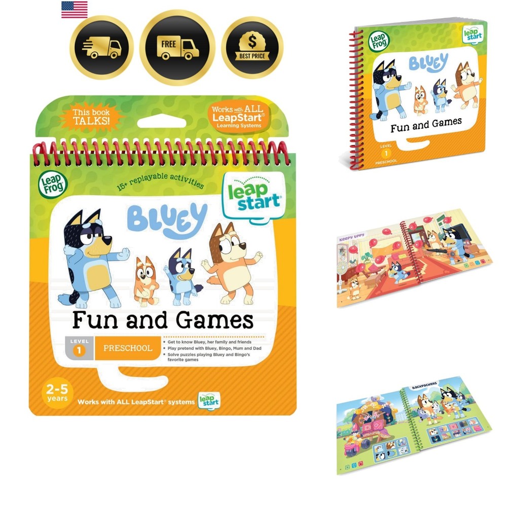 LeapStart Bluey Fun and Games
