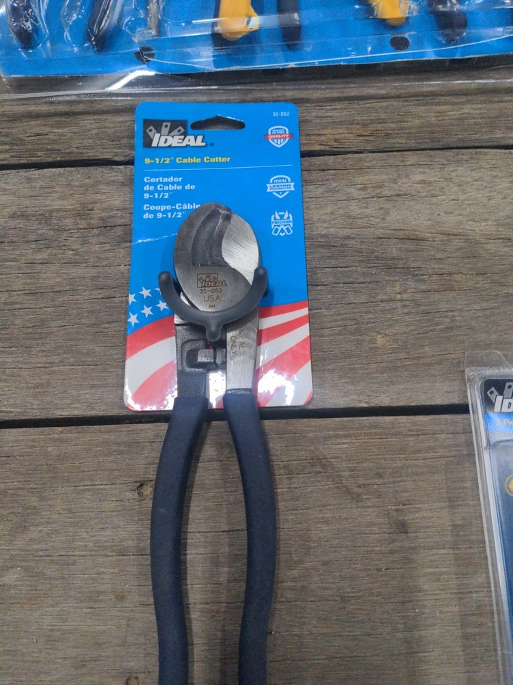 Ideal 35-052 9-1/2" High-Leverage Cable Cutter USA