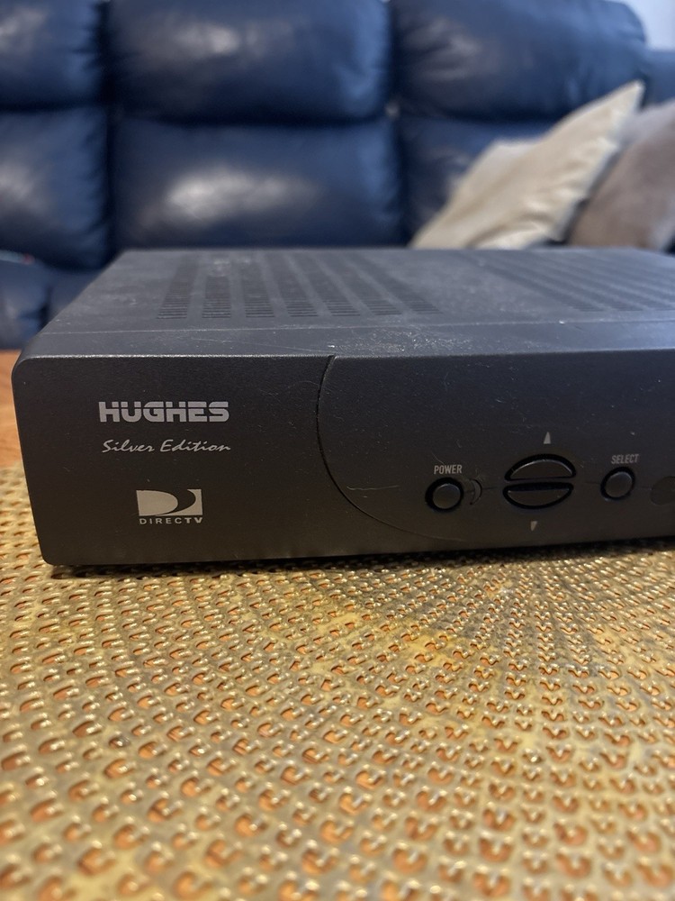 Hughes DIRECTV Receiver HIRD-E1 Silver Edition w/ Remote - TESTED & WORKING