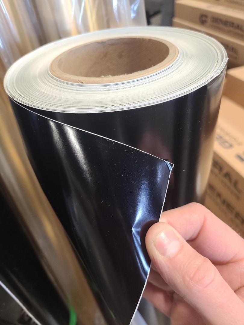 Black Color Sign Vinyl Cut Calendar Self-Adhesive (Like Oracal 651) 5-year Rolls