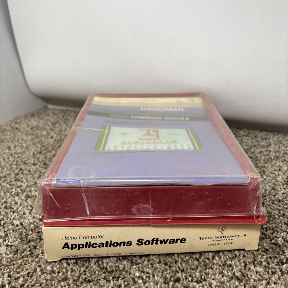 Texas Instruments TI 99/4a Software Games Lot CIB Tested