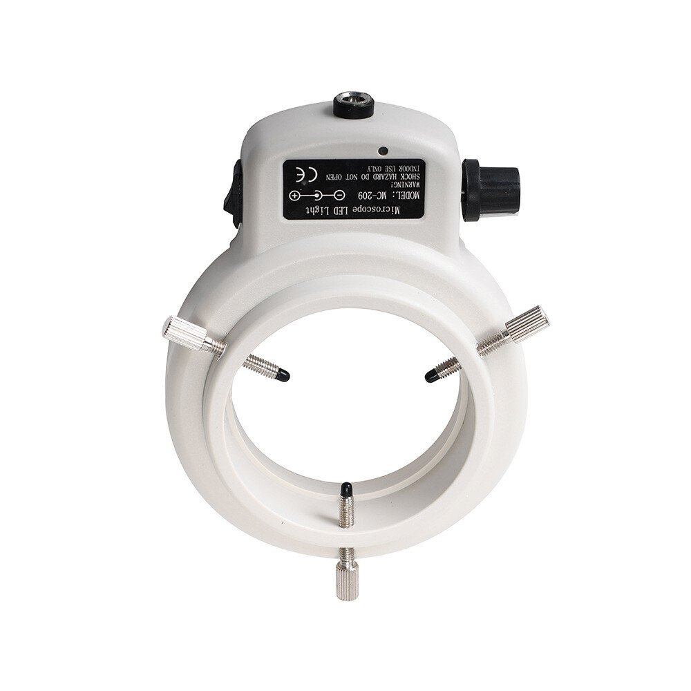 144 LED Adjustable Ring Light Illuminator for Stereo Microscope Part EU Plug