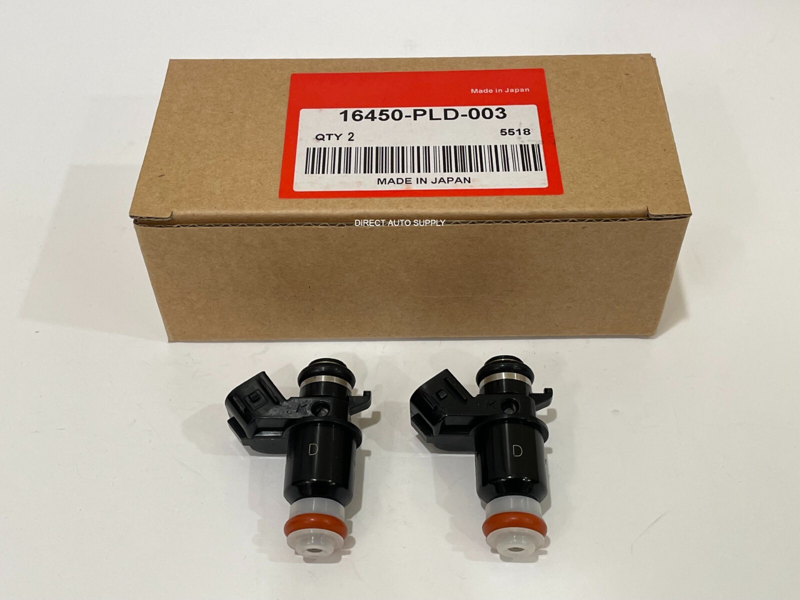 2 NEW OEM FUEL INJECTORS 16450-PLD-003 FOR SUZUKI BOULEVARD M50 C50 05-09
