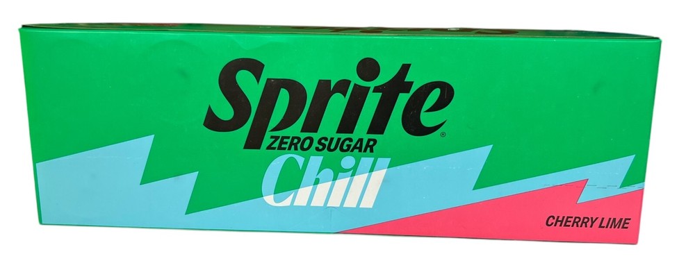 Sprite Chill Zero Sugar Cherry Lime Soda 12 pack