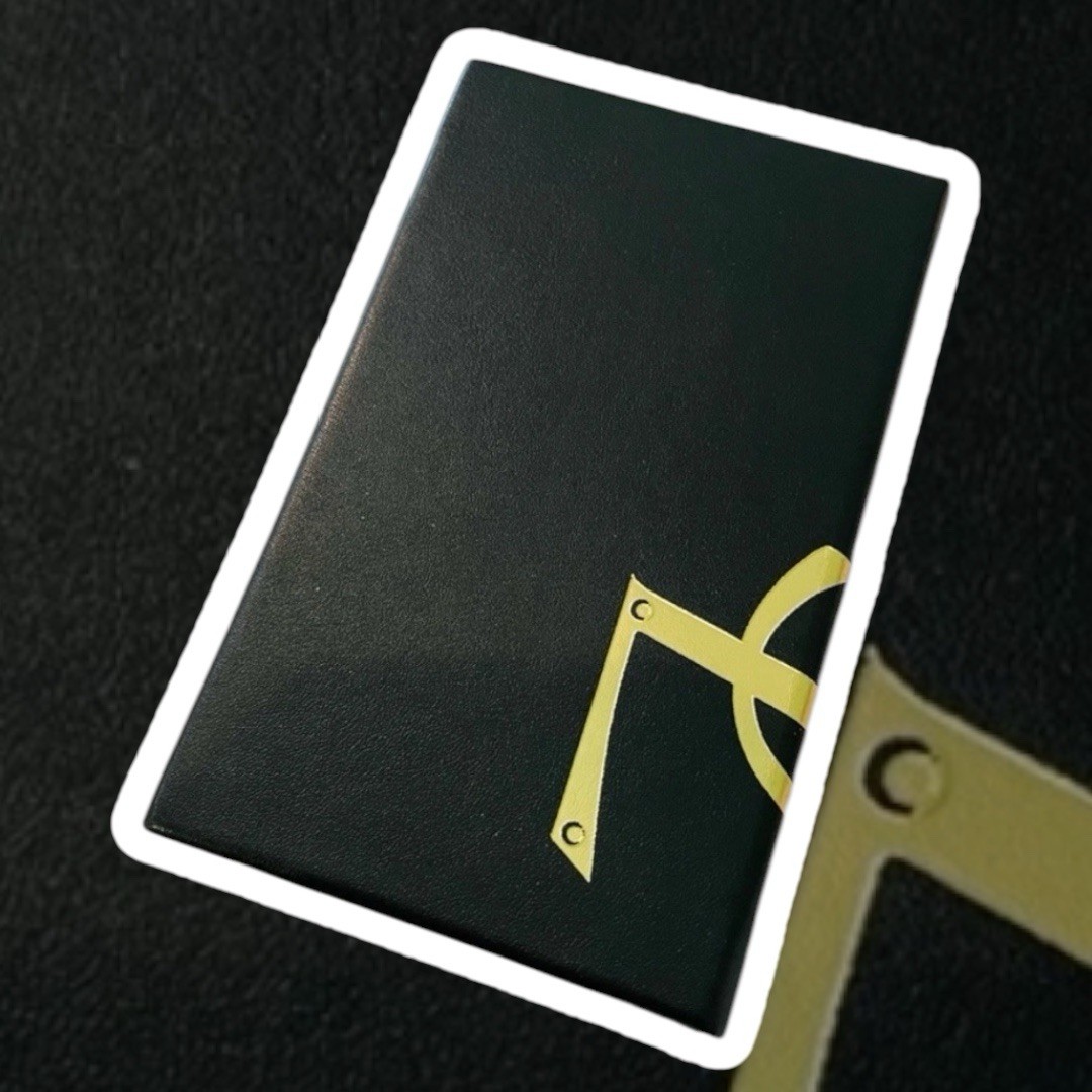 Brand New YSL Beaute Notebook BLACK/GOLD Mini Pocket Size Blank Page Novelty GWP