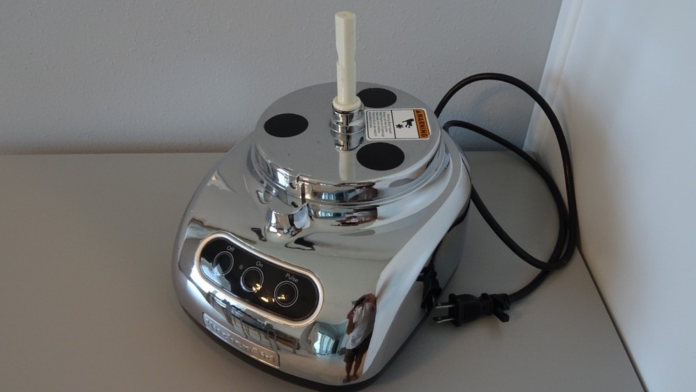 KitchenAid Food Processor Chrome KFP750cro Tested Working Base Motor Only