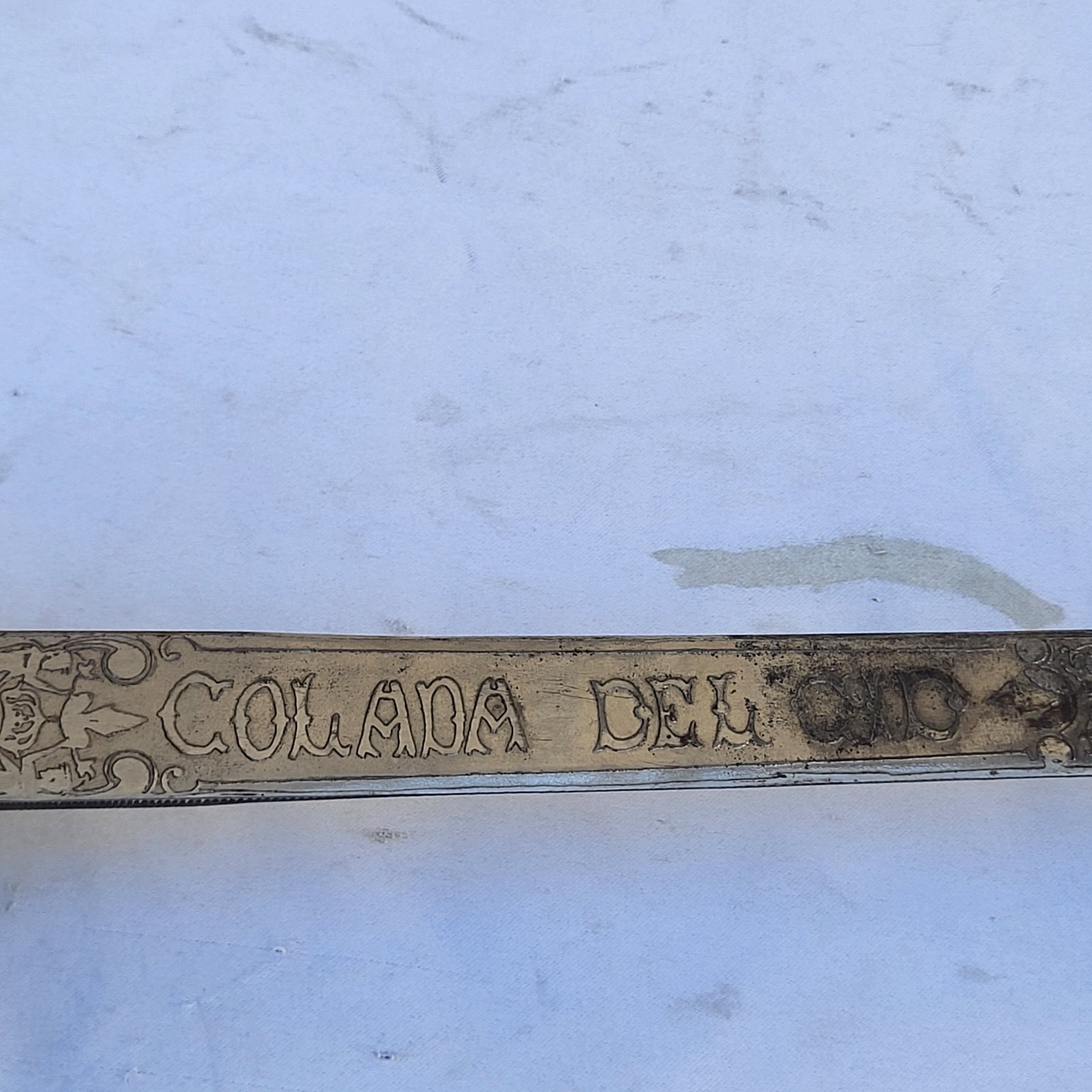 Very Unique Antique Toledo Spain Steel Sharp Sword