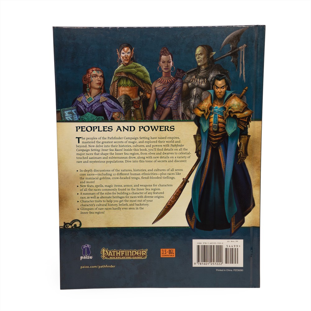 Pathfinder (RPG) Campaign Setting: Inner Sea Races