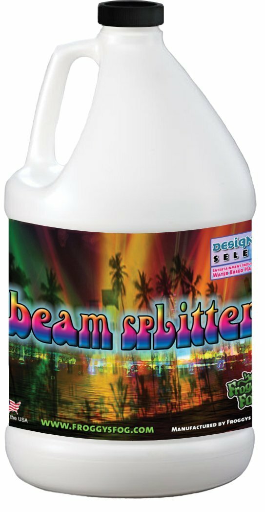 Froggys Fog Beam Splitter 1 Gallon long lasting premium water based haze