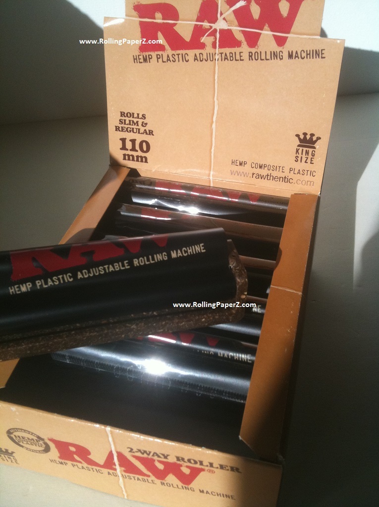 RAW®Hemp Ecoplastic Roller 110mm Adjustable Rolling Machine for King Size Papers